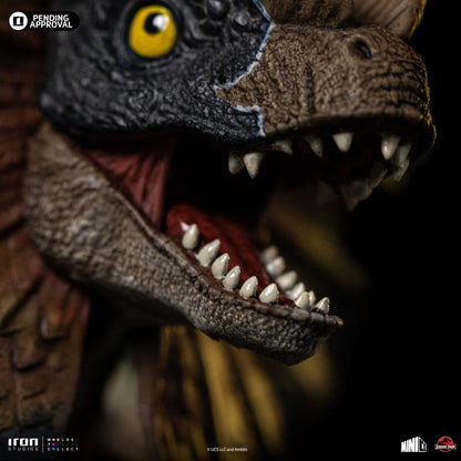 Iron Studios Jurassic Park Dilophosaurus Minico Statue