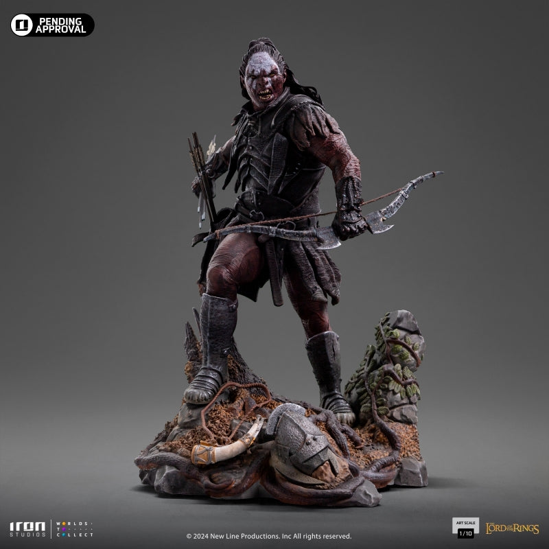 Iron Studios The Lord of the Rings Lurtz (Uruk-hai Leader) Art Scale 1/10 Statue