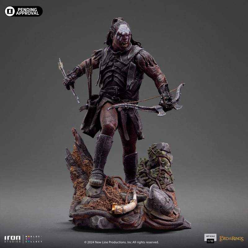 Iron Studios The Lord of the Rings Lurtz (Uruk-hai Leader) Art Scale 1/10 Statue