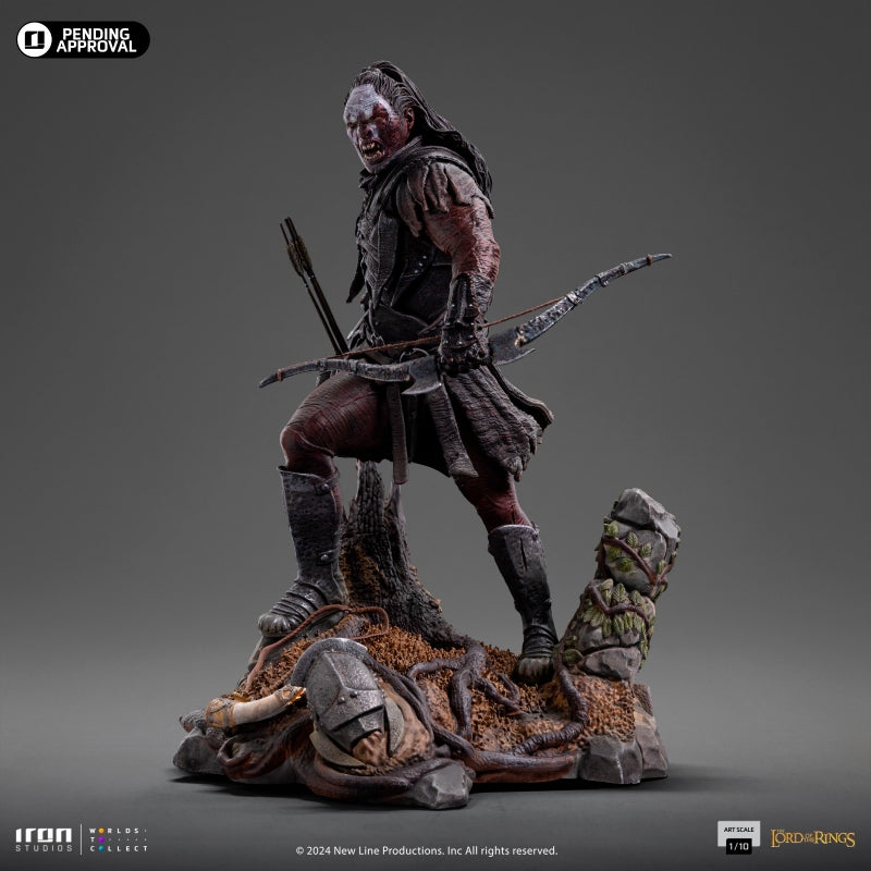 Iron Studios The Lord of the Rings Lurtz (Uruk-hai Leader) Art Scale 1/10 Statue