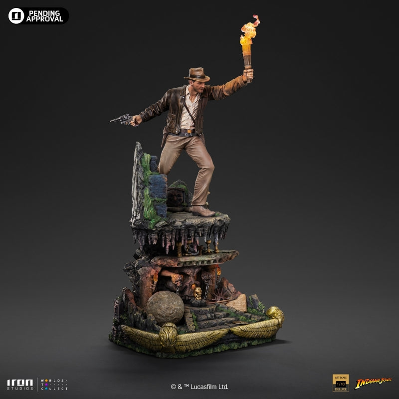 Iron Studios Indiana Jones Indiana Jones (Deluxe Ver.) Art Scale 1/10 Statue