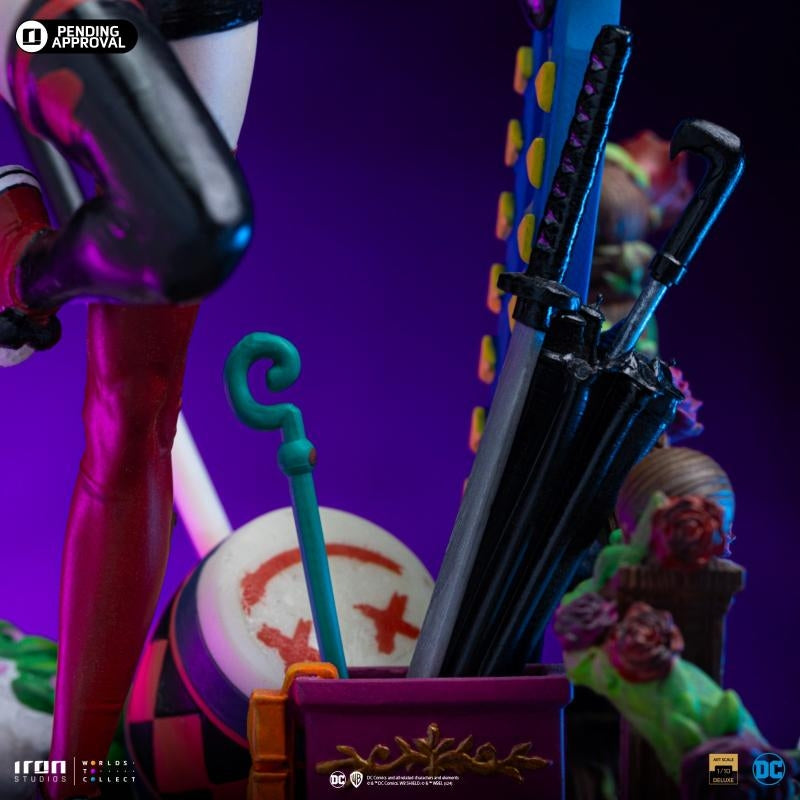 Iron Studios DC Comics Harley Quinn (Gotham City Sirens Deluxe Ver.) Art Scale 1/10 Statue