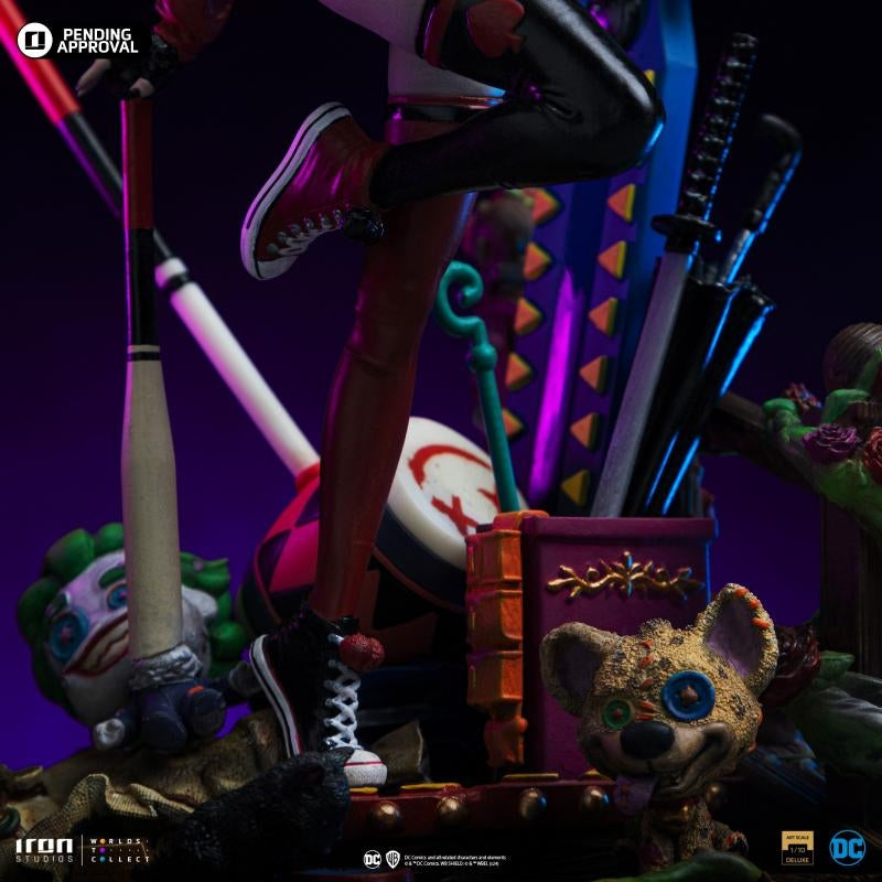 Iron Studios DC Comics Harley Quinn (Gotham City Sirens Deluxe Ver.) Art Scale 1/10 Statue