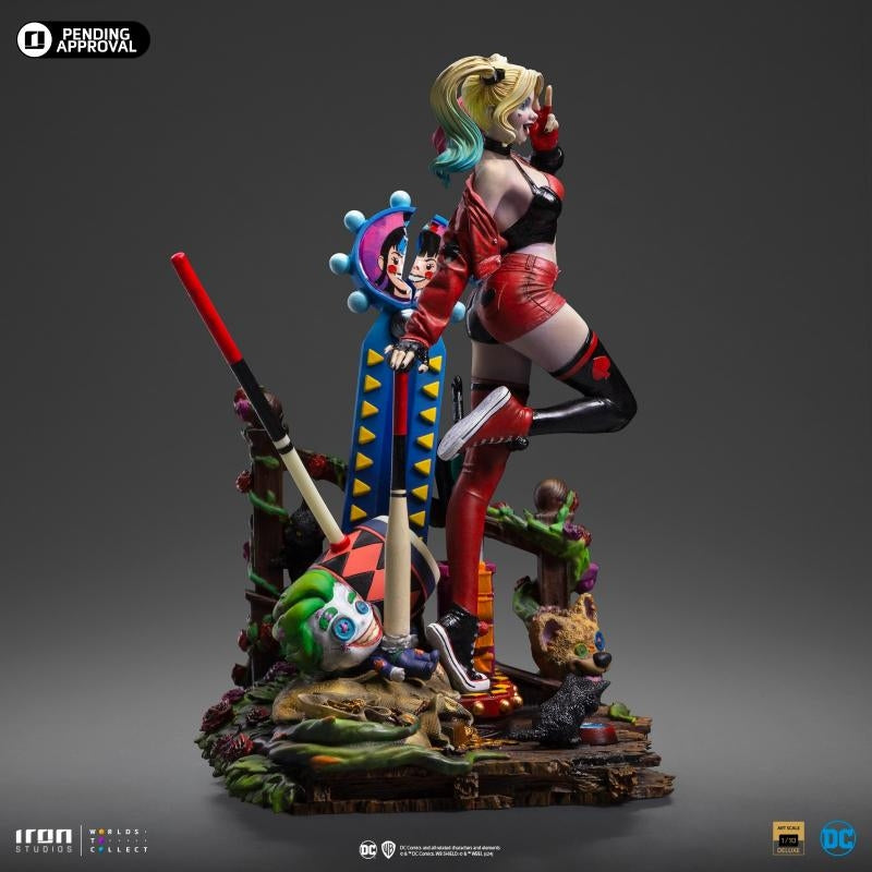 Iron Studios DC Comics Harley Quinn (Gotham City Sirens Deluxe Ver.) Art Scale 1/10 Statue