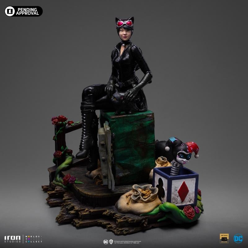 Iron Studios DC Comics Catwoman (Gotham City Sirens Deluxe Ver.) Art Scale 1/10 Statue