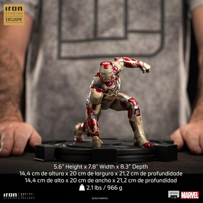 Iron Studios Infinity Saga Iron Man Mark XLII (Deluxe Ver.) Art Scale 1/10 Statue