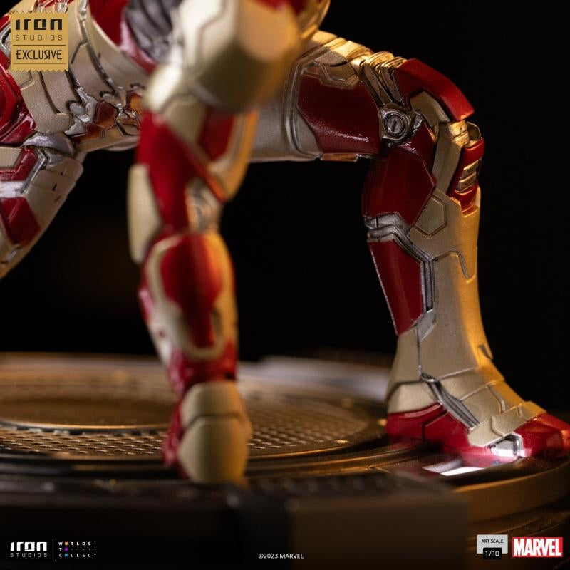 Iron Studios Infinity Saga Iron Man Mark XLII (Deluxe Ver.) Art Scale 1/10 Statue