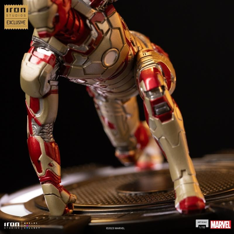Iron Studios Infinity Saga Iron Man Mark XLII (Deluxe Ver.) Art Scale 1/10 Statue