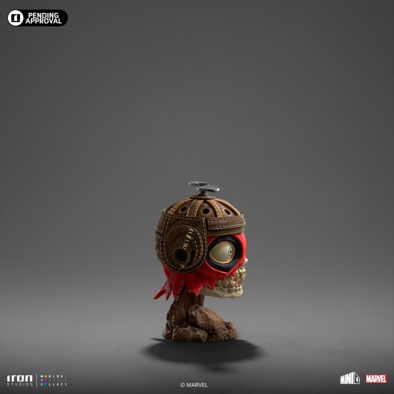 Iron Studios Deadpool & Wolverine Deadpool with Wolverine & Headpool MiniCo Statue