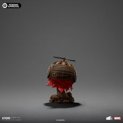 Iron Studios Deadpool & Wolverine Deadpool with Wolverine & Headpool MiniCo Statue