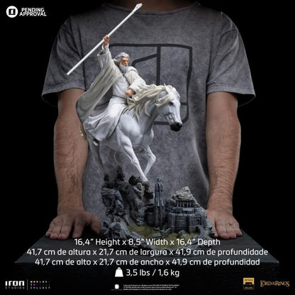 Iron Studios The Lord of the Rings Gandalf the White on Shadowfax (2024 Event Exclusive) Art Scale 1/10 Statue