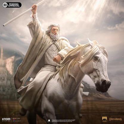 Iron Studios The Lord of the Rings Gandalf the White on Shadowfax (2024 Event Exclusive) Art Scale 1/10 Statue