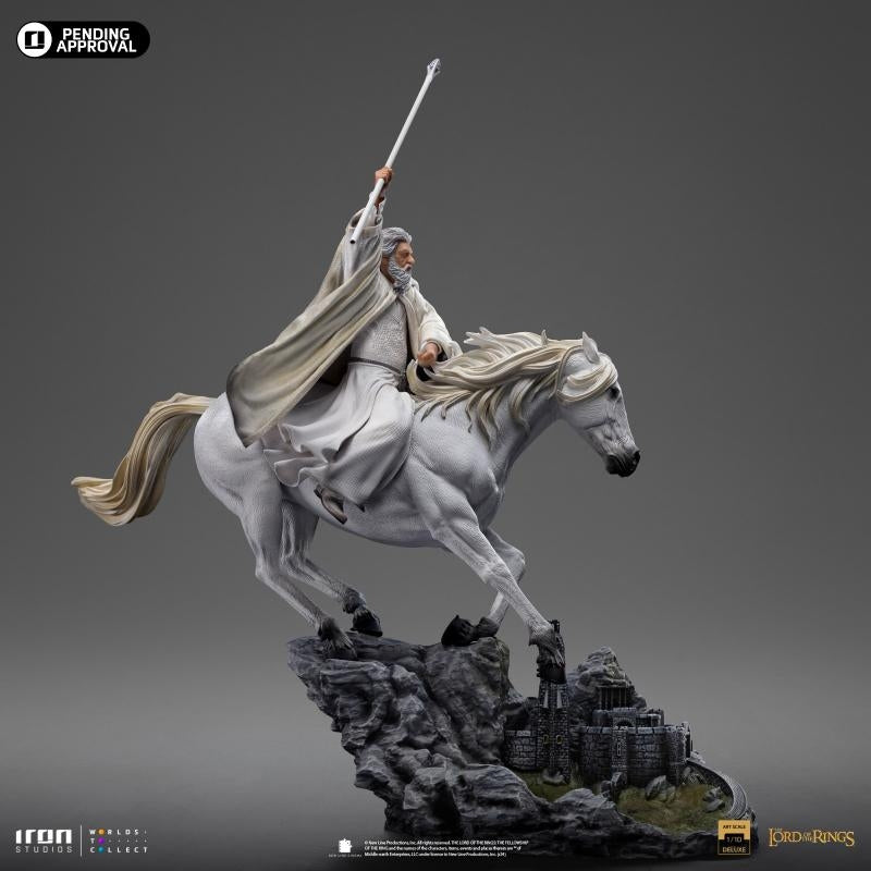 Iron Studios The Lord of the Rings Gandalf the White on Shadowfax (2024 Event Exclusive) Art Scale 1/10 Statue
