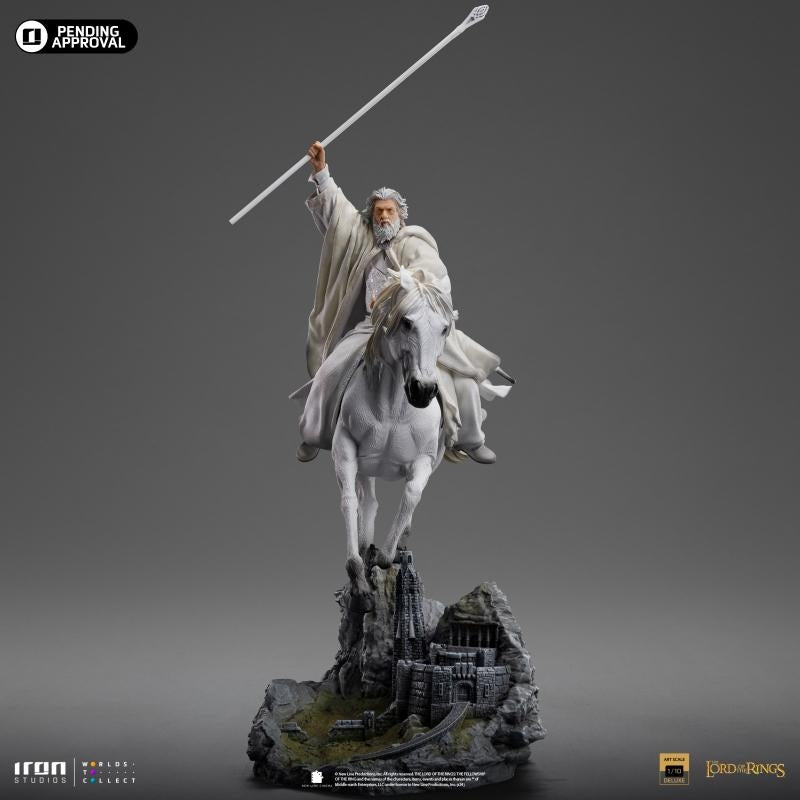 Iron Studios The Lord of the Rings Gandalf the White on Shadowfax (2024 Event Exclusive) Art Scale 1/10 Statue