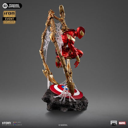 Iron Studios Marvel Comics Spider-Man Iron Suit (2024 Event Exclusive) Art Scale 1/10 Statue