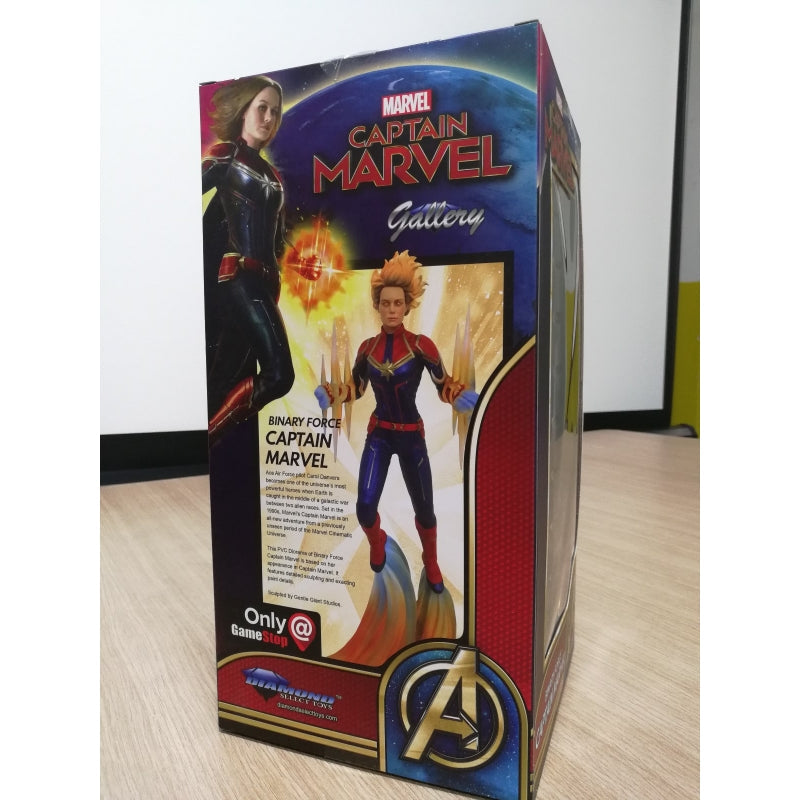 Diamond Select Toys Marvel Captain Marvel Binary Comic Gallery 11'' PVC Statue