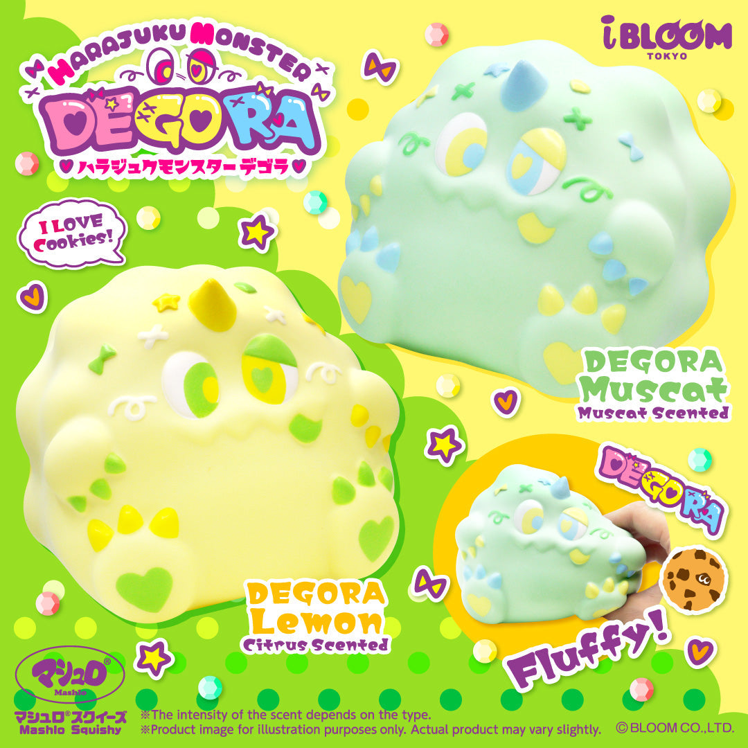 iBloom Squishy Harajuku Monster DEGORA Kawaii Soft Scented Slow Rising Stress Relief