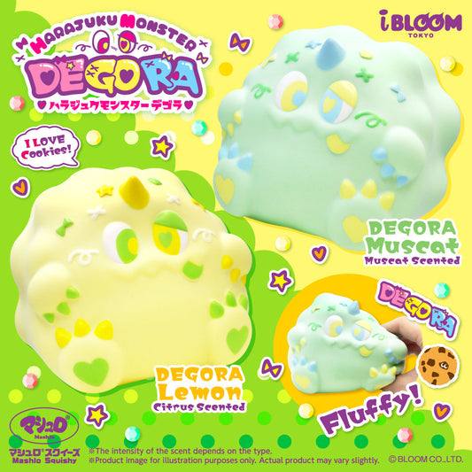iBloom Squishy Harajuku Monster DEGORA Kawaii Soft Scented Slow Rising Stress Relief