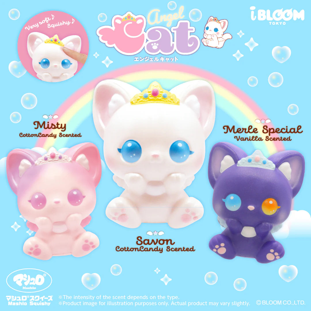 iBloom Squishy Angel Cat Kawaii Soft Scented Slow Rising Stress Relief