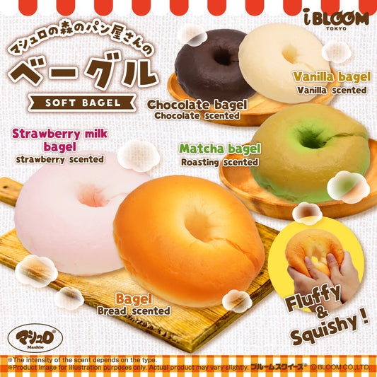 iBloom Squishy Bagel Kawaii Soft Scented Slow Rising Stress Relief