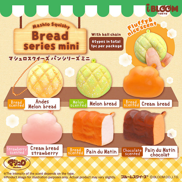 iBloom Bread Series Mini Blind Box Small Scented Realistic Bread Squishy