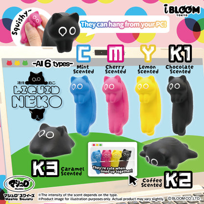 iBloom Squishy ★Capsule Toys★ Liquid NEKO Kawaii Soft Scented Slow Rising Stress Relief
