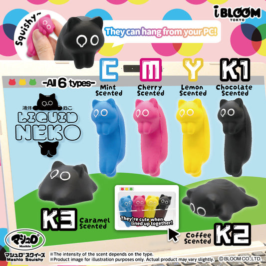 iBloom Squishy ★Capsule Toys★ Liquid NEKO Kawaii Soft Scented Slow Rising Stress Relief
