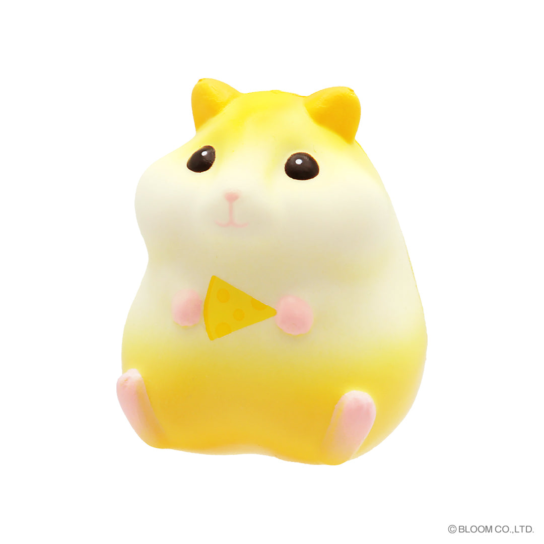 iBloom Squishy Chubby Fluffy Hamster Love Cheese Kawaii Soft Scented Slow Rising Stress Relief