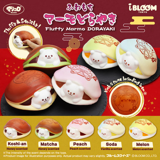 iBloom Squishy Fluffy Marmo Dorayaki Kawaii Soft Scented Slow Rising Stress Relief