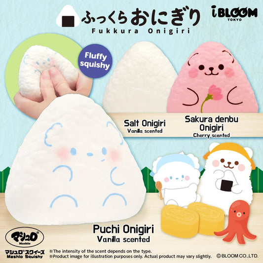 iBloom Squishy Fukkura Onigiri Kawaii Soft Scented Slow Rising Stress Relief_2