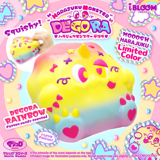 iBloom Squishy Harajuku Monster DEGORA Kawaii Soft Scented Slow Rising Stress Relief  [Limited Edition]