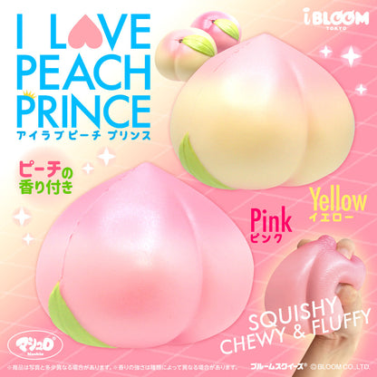 iBloom Squishy I Love Peach Prince Kawaii Soft Scented Slow Rising Stress Relief