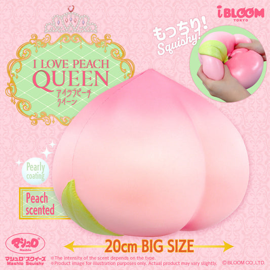 iBloom Squishy I Love Peach Queen Kawaii Soft Scented Slow Rising Stress Relief