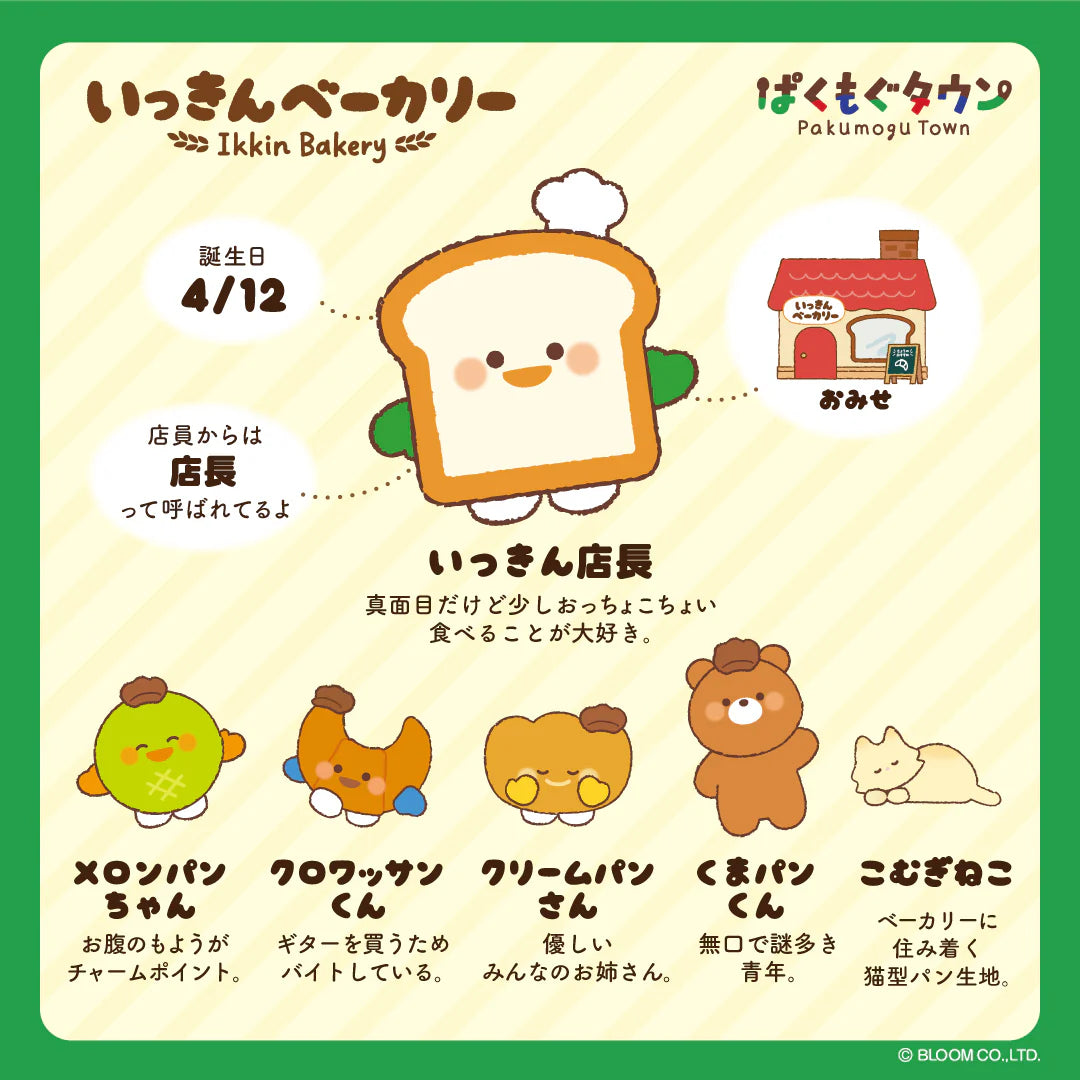 iBloom Squishy Ikkin Bakery Kawaii Soft Scented Slow Rising Stress Relief