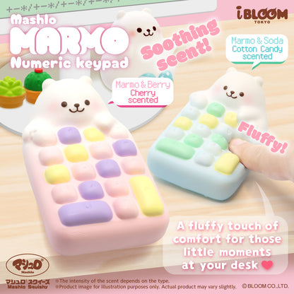 iBloom Squishy Marmo Numeric Keypad Kawaii Soft Scented Slow Rising Stress Relief