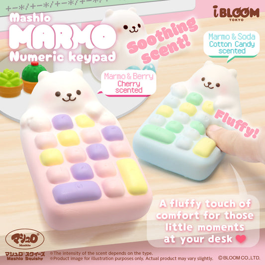 iBloom Squishy Marmo Numeric Keypad Kawaii Soft Scented Slow Rising Stress Relief