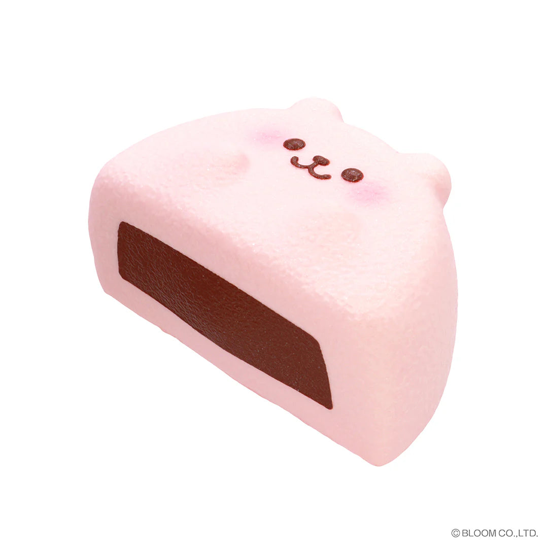 iBloom Squishy Marshmallow Cake Strawberry Marshmallow Cake Strawberry Scent Kawaii Soft Scented Slow Rising Stress Relief