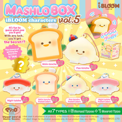 iBloom Squishy Mashlo Box iBLOOM Characters Vol.5 Blind Box Kawaii Soft Scented Slow Rising Stress Relief