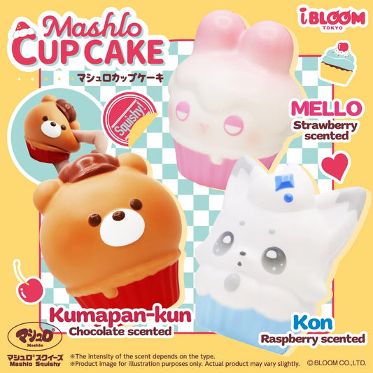 iBloom Squishy Mashlo Cupcake Kawaii Soft Scented Slow Rising Stress Relief