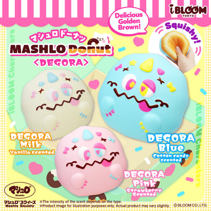 iBloom Squishy Mashlo Donuts DEGORA Kawaii Soft Scented Slow Rising Stress Relief