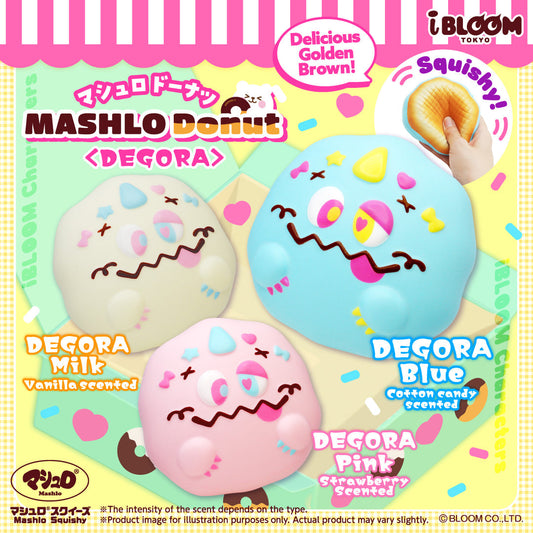 iBloom Squishy Mashlo Donuts DEGORA Kawaii Soft Scented Slow Rising Stress Relief