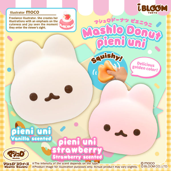 iBloom Squishy Mashlo Donuts Pieni Uni Kawaii Soft Scented Slow Rising Stress Relief