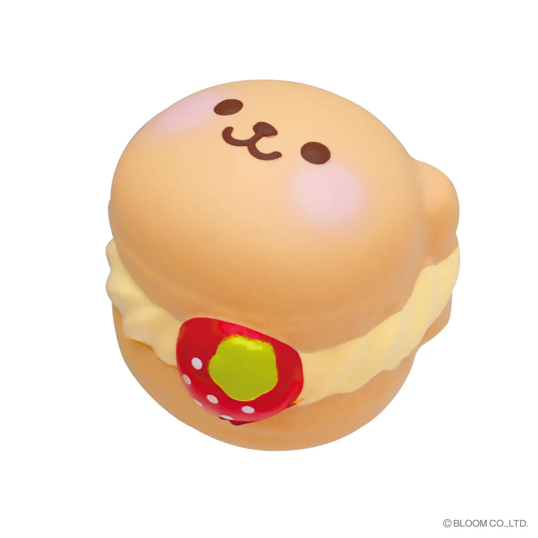 iBloom Squishy Mashlo Macaron “Marshmallow Bear” Mocha Coffee Scent Kawaii Soft Scented Slow Rising Stress Relief