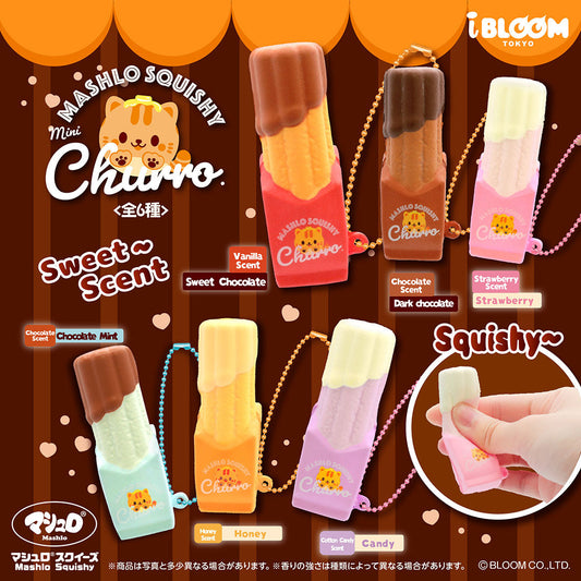iBloom Squishy Mini Churro Blind Box Kawaii Soft Scented Slow Rising Stress Relief