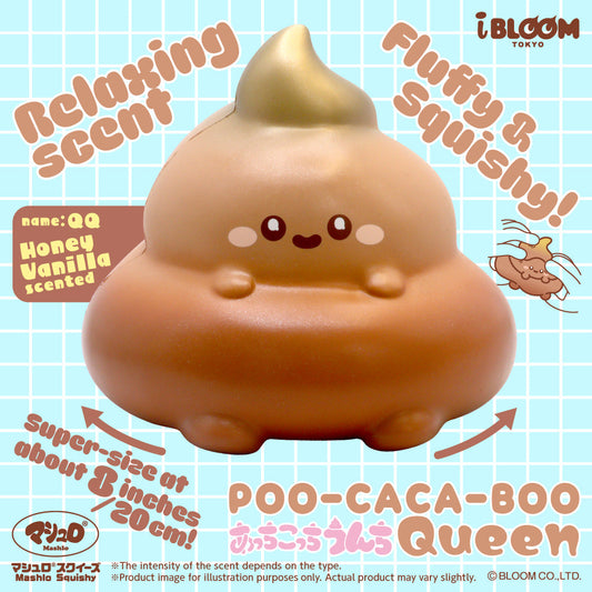 iBloom Squishy POO-CACA-BOO Queen Kawaii Soft Scented Slow Rising Stress Relief