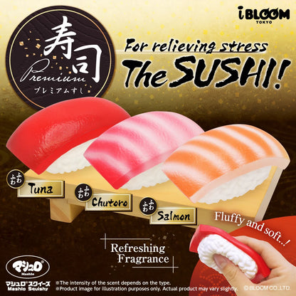 iBloom Squishy Premium Sushi Kawaii Soft Scented Slow Rising Stress Relief