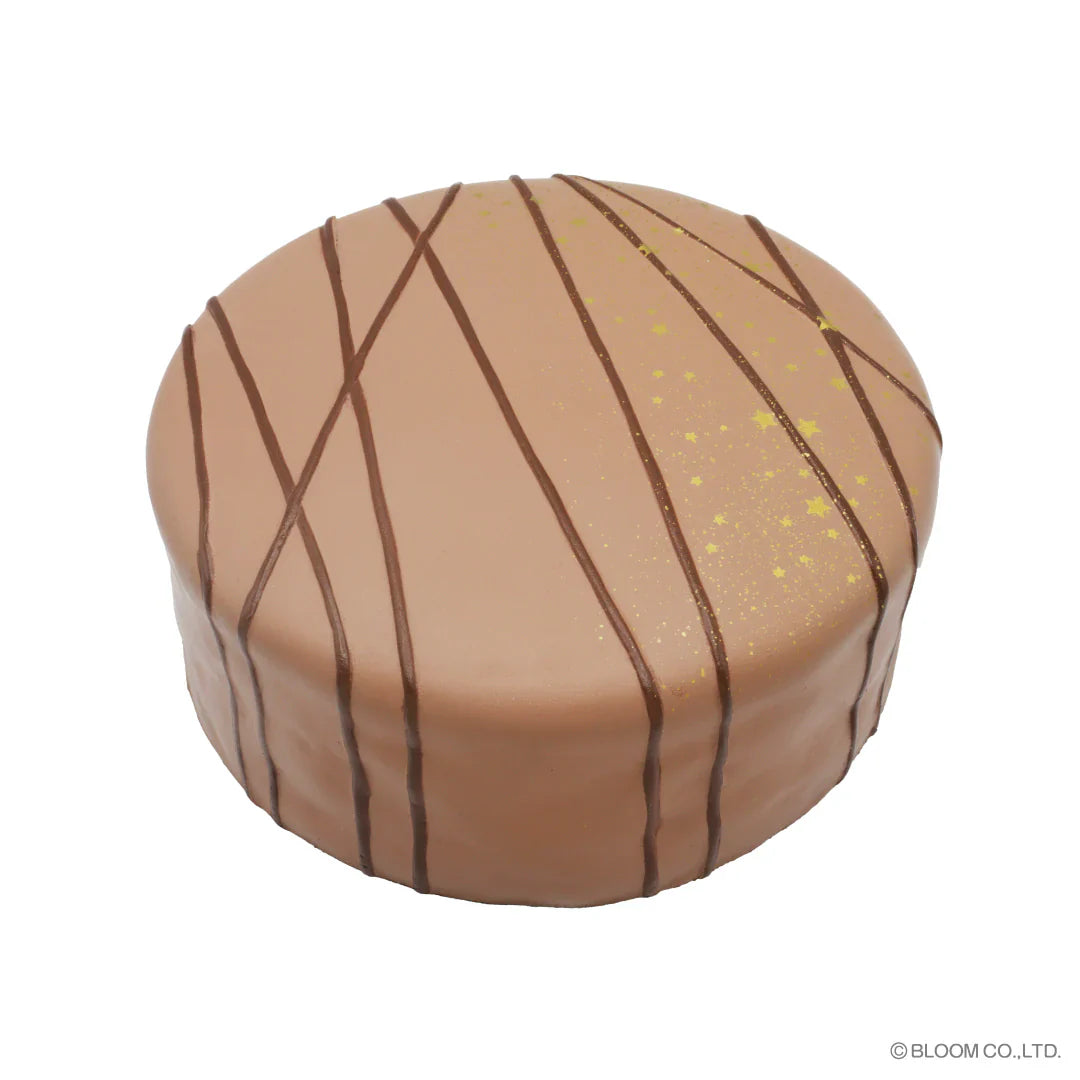 iBloom Squishy Sachertorte Milk Chocolate Chocolate Scent Kawaii Soft Scented Slow Rising Stress Relief