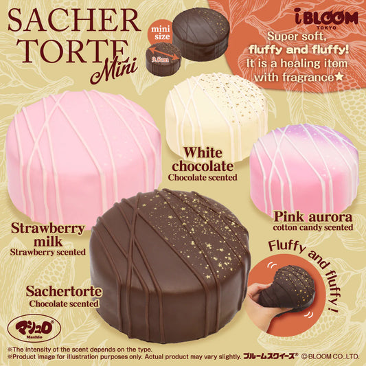 iBloom Squishy Sachertorte Mini Kawaii Soft Scented Slow Rising Stress Relief