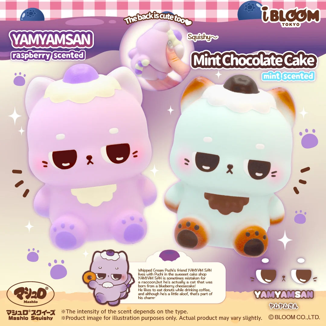 iBloom Squishy YAMYAMSAN Kawaii Soft Scented Slow Rising Stress Relief