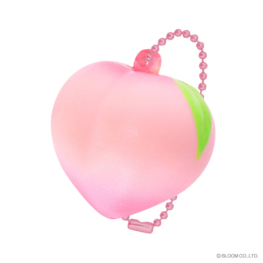 Authentic iBloom I Love Peach Baby Pearl Pink capsule peach squishy slow rising scented kawaii stress relief
